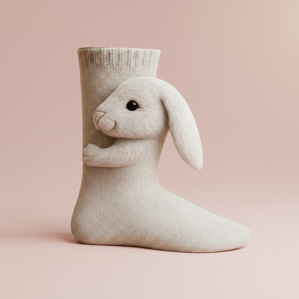 Fun Socks Cute Knitted Novelty Animal Design