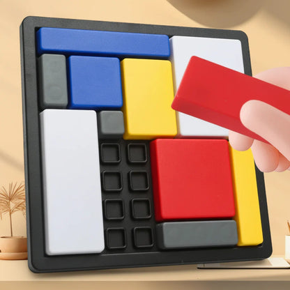Wooden Puzzle Blocks Shape Sorting Brain Toy