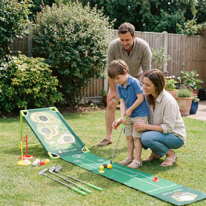 Golf Putting Mat Adjustable Golf Clubs