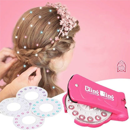 Hair Sparkle Stapler Shiny Accessories Fun