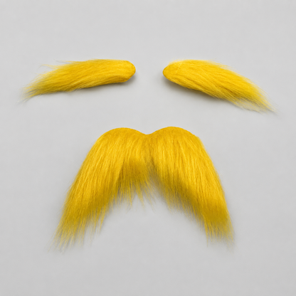 Halloween Accessories Adhesive Mustache