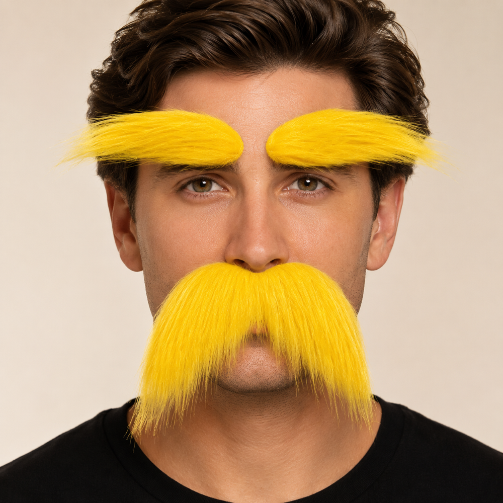 Halloween Accessories Adhesive Mustache