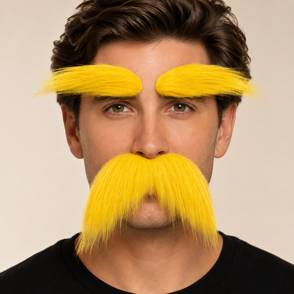 Halloween Accessories Adhesive Mustache
