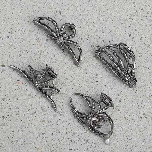 Halloween Accessories Hair Clips Spider Bat