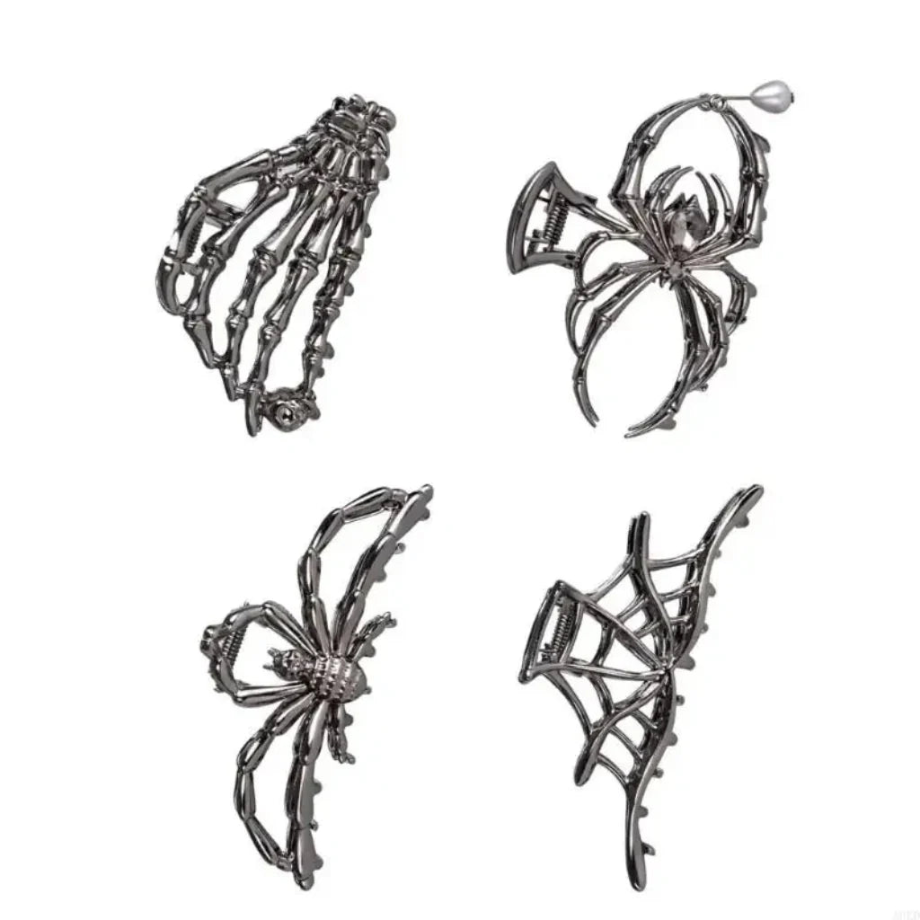 Halloween Accessories Hair Clips Spider Bat