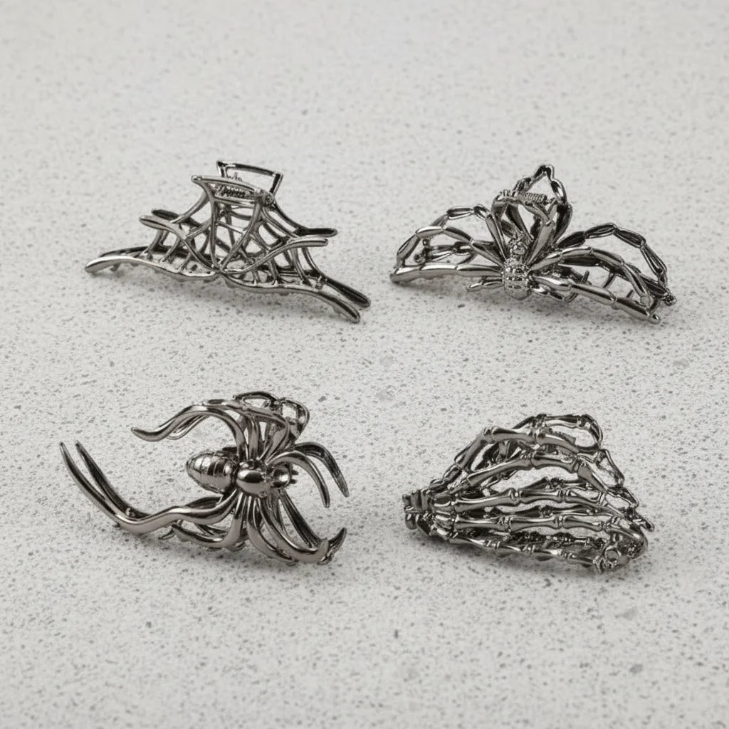 Halloween Accessories Hair Clips Spider Bat
