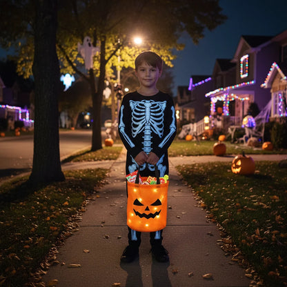 Halloween Accessories LED Light Reusable Bag