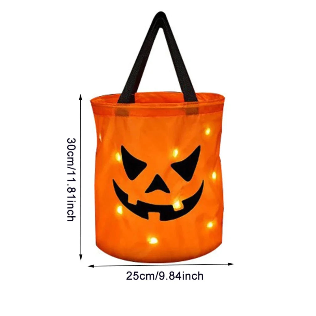 Halloween Accessories LED Light Reusable Bag