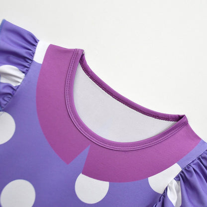 Halloween Costumes Kids Dress Polka Dot