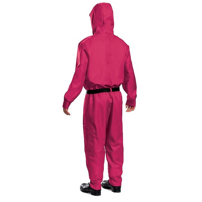 Halloween Costumes Hooded Jumpsuit Mask