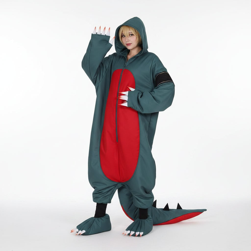 Halloween Costumes Adult Dinosaur Jumpsuit