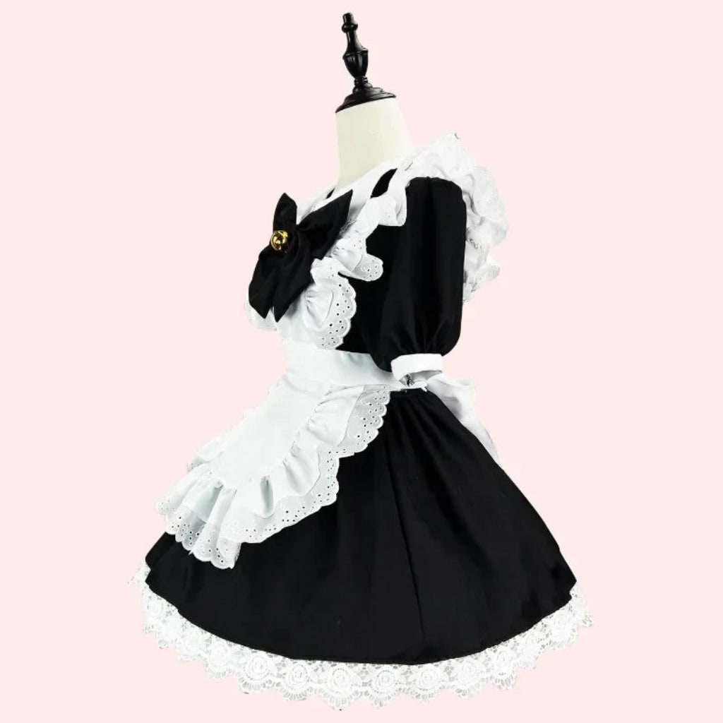 Halloween Costumes Adult Gothic Maid Dress