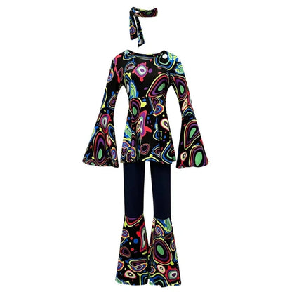 Halloween Costumes Adult Retro Hippie Bell