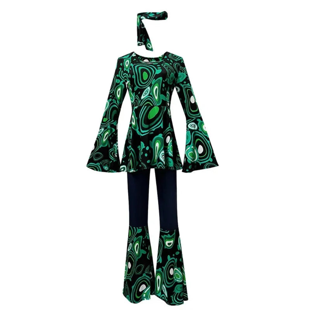 Halloween Costumes Adult Retro Hippie Bell