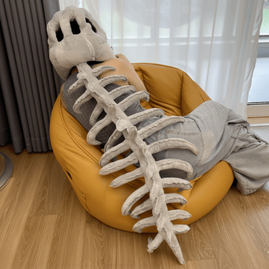 Halloween Costumes Dinosaur Skeleton Plush