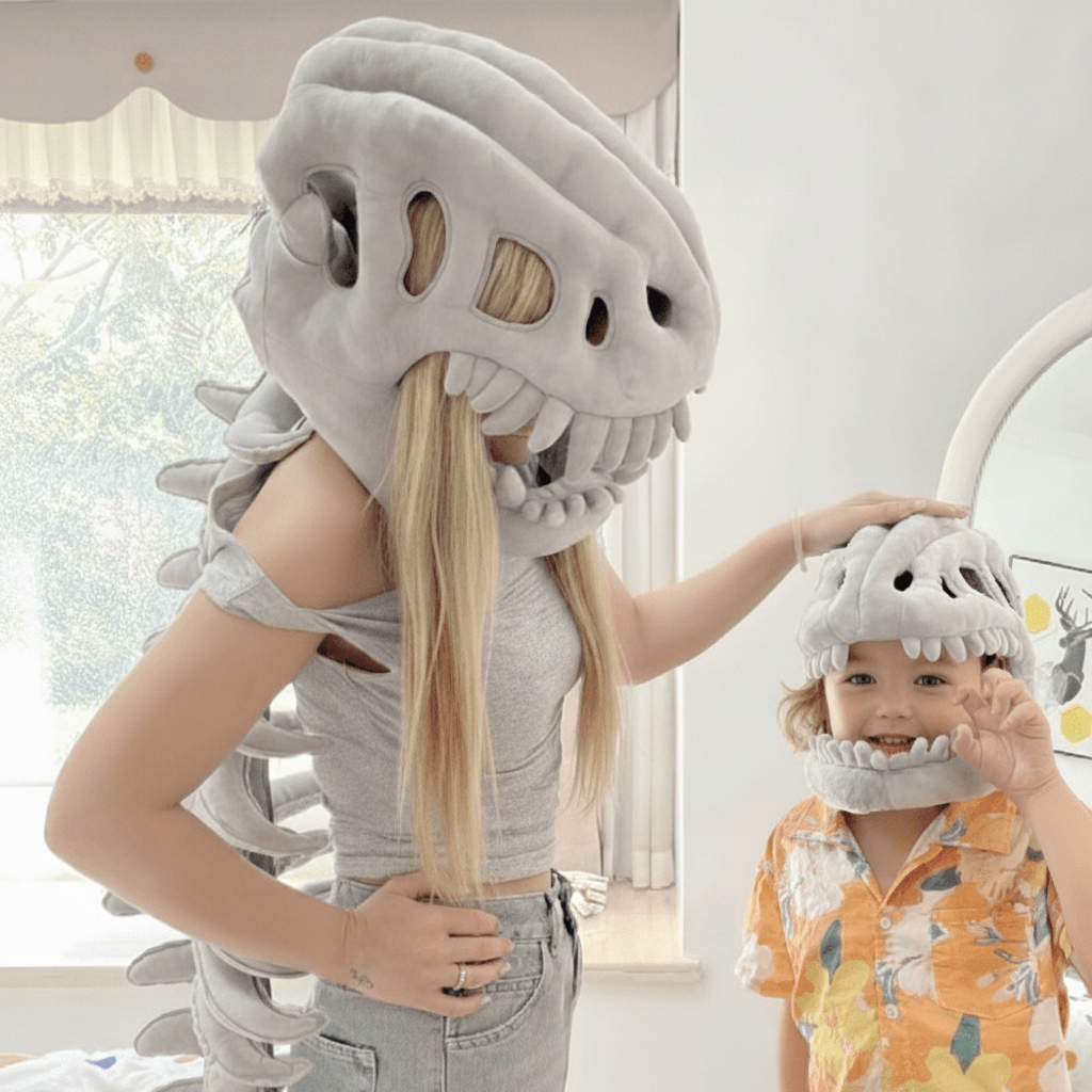 Halloween Costumes Dinosaur Skeleton Plush