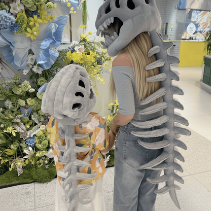 Halloween Costumes Dinosaur Skeleton Plush