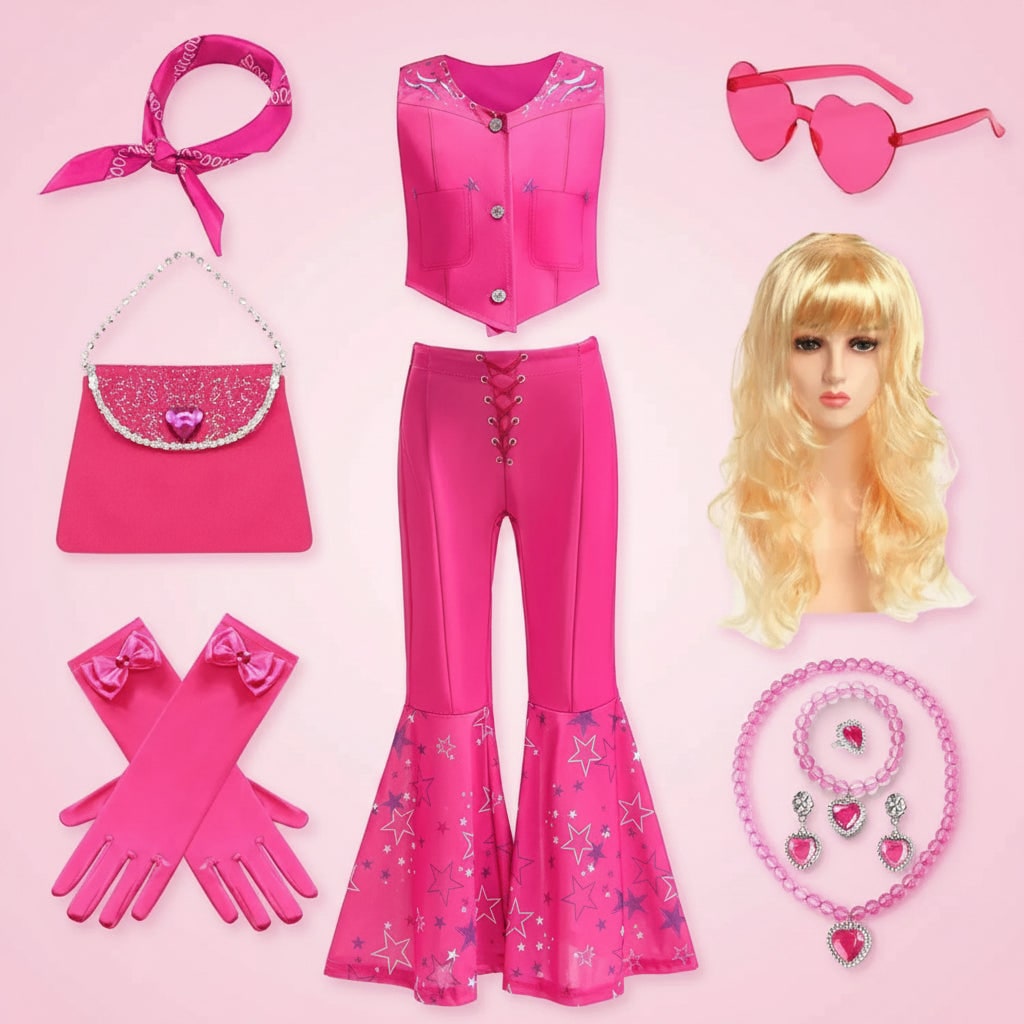 Halloween Costumes Girls Disco Outfit Kids