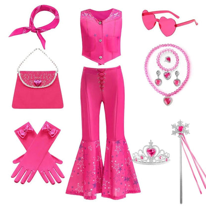 Halloween Costumes Girls Disco Outfit Kids