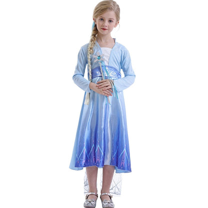 Halloween Costumes Girls Ice Princess Dress