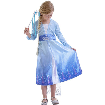 Halloween Costumes Girls Ice Princess Dress