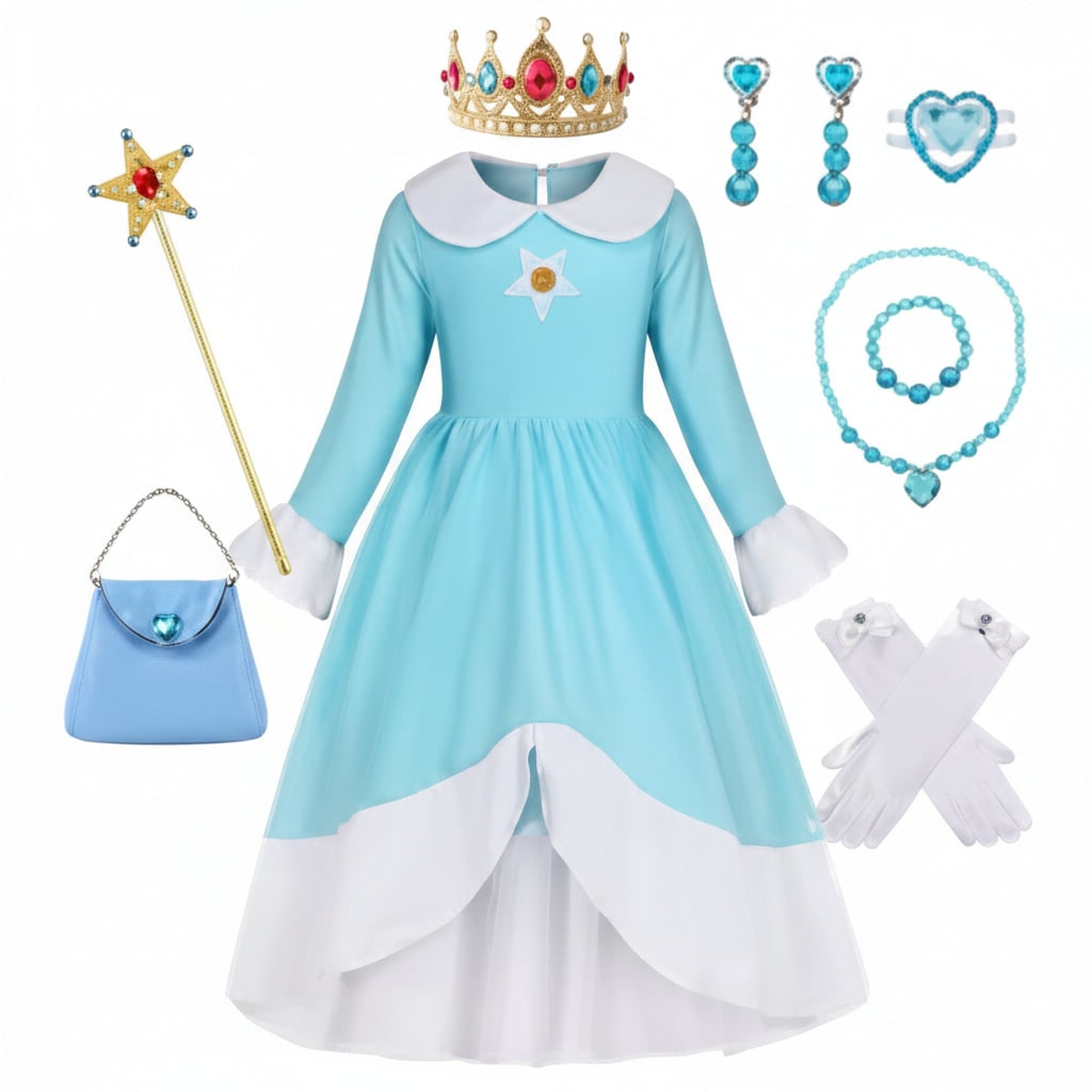 Halloween Costumes Girls Ice Princess Dress