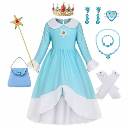 Halloween Costumes Girls Ice Princess Dress