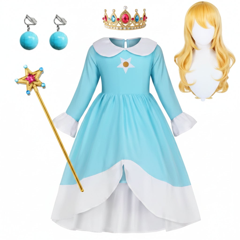 Halloween Costumes Girls Ice Princess Dress