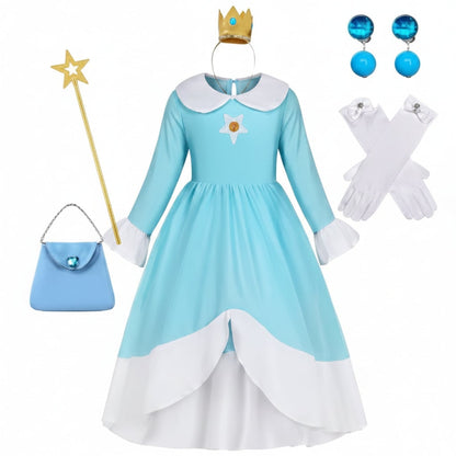 Halloween Costumes Girls Ice Princess Dress