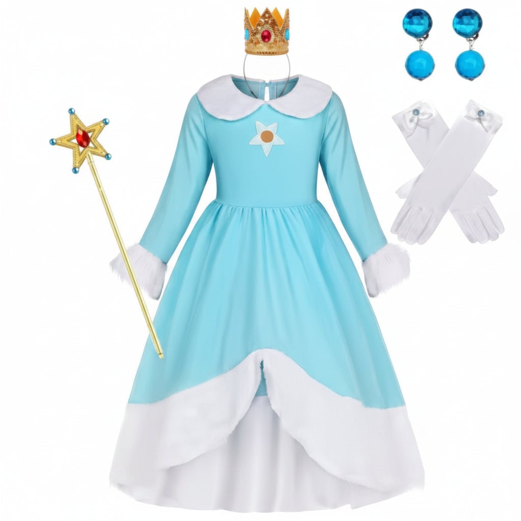 Halloween Costumes Girls Ice Princess Dress