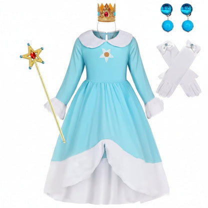 Halloween Costumes Girls Ice Princess Dress