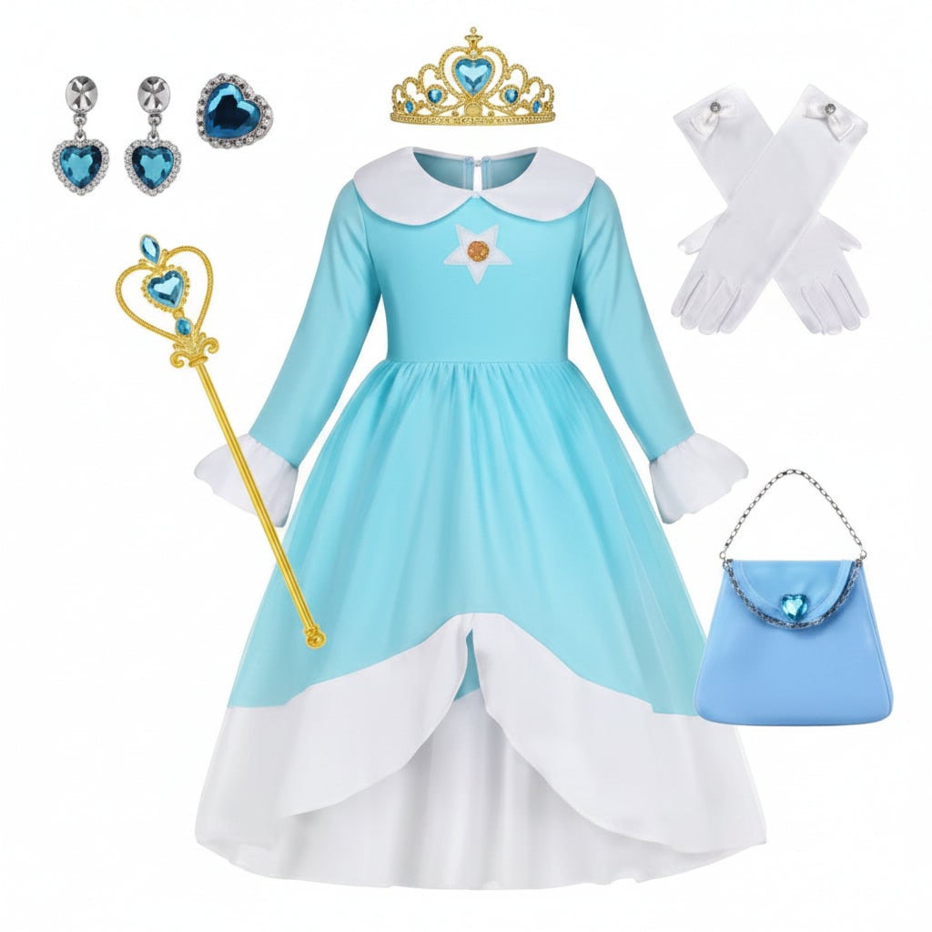 Halloween Costumes Girls Ice Princess Dress
