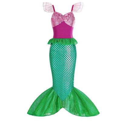 Halloween Costumes Girls Mermaid Dress