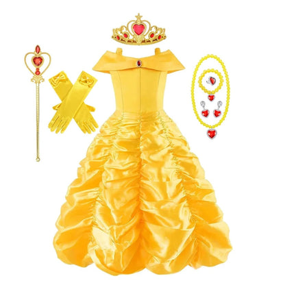Halloween Costumes Girls Princess Ball Gown