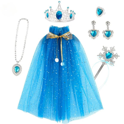 Halloween Costumes Girls Princess Cape