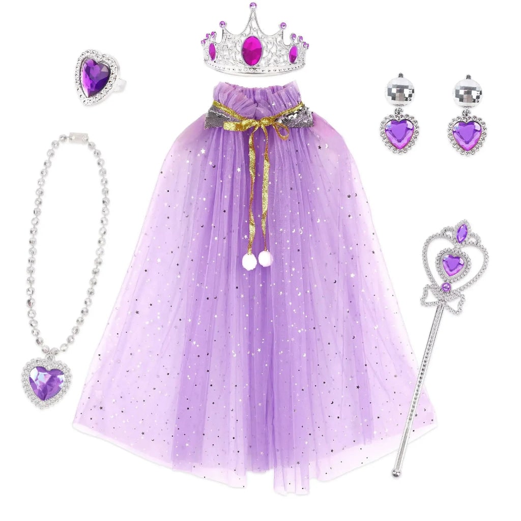Halloween Costumes Girls Princess Cape