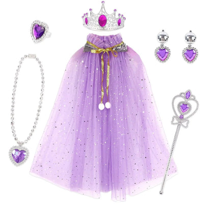 Halloween Costumes Girls Princess Cape