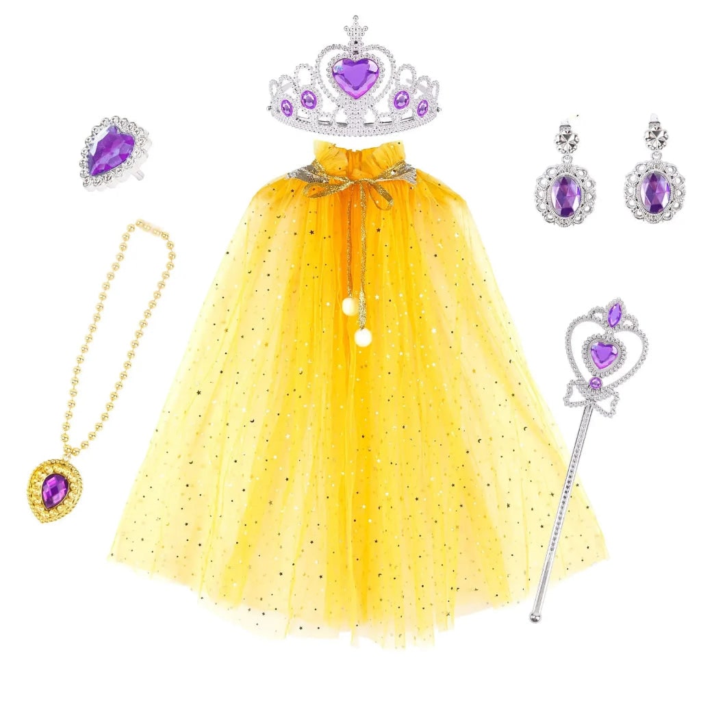 Halloween Costumes Girls Princess Cape