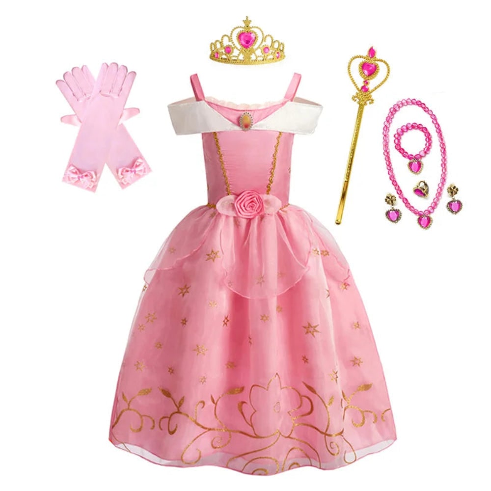 Halloween Costumes Girls Princess Dress