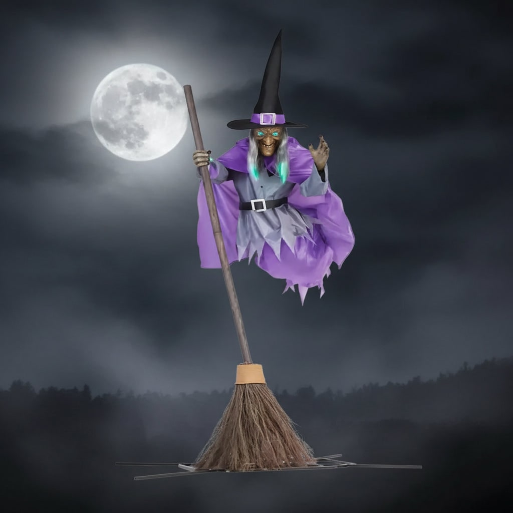 Halloween Costumes Hanging Witch Yard