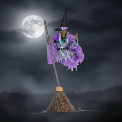 Halloween Costumes Hanging Witch Yard