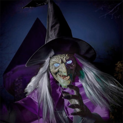 Halloween Costumes Hanging Witch Yard