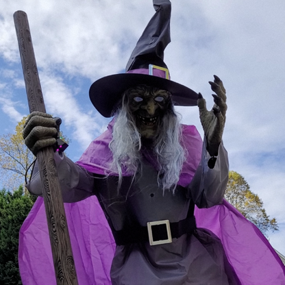 Halloween Costumes Hanging Witch Yard