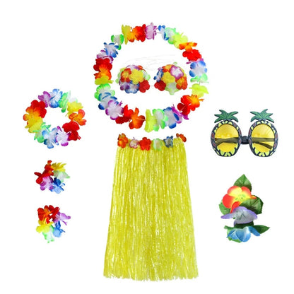 Halloween Costumes Hawaiian Hula Party