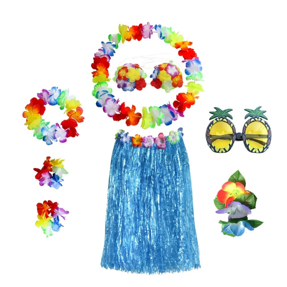 Halloween Costumes Hawaiian Hula Party