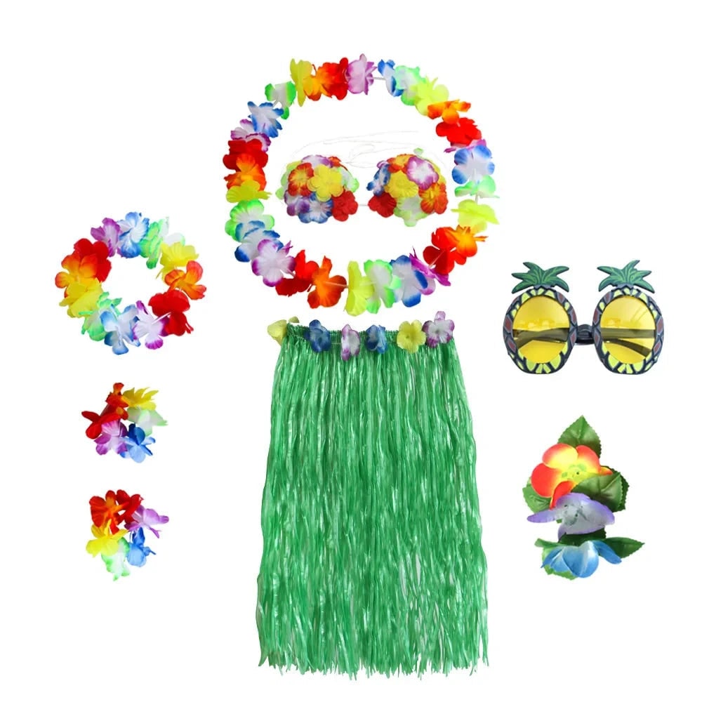 Halloween Costumes Hawaiian Hula Party
