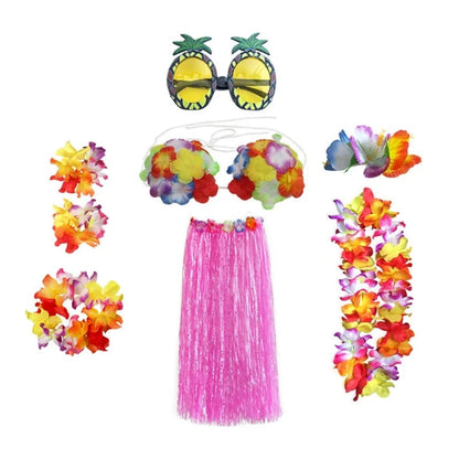 Halloween Costumes Hawaiian Hula Party
