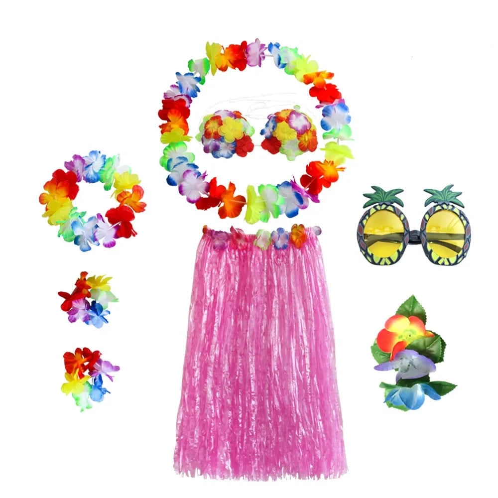 Halloween Costumes Hawaiian Hula Party