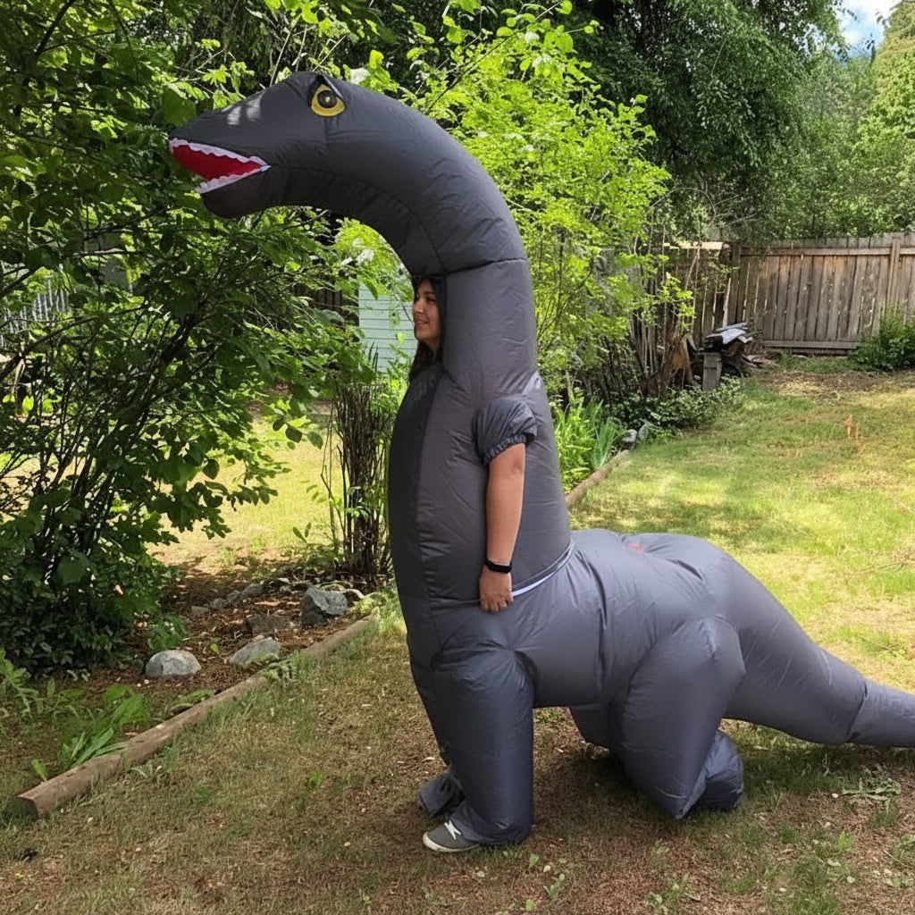 Halloween Costumes Inflatable Dinosaur Funny