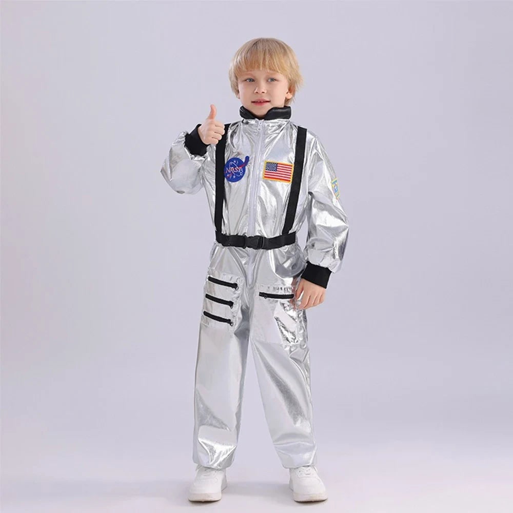 Halloween Costumes Kids Jumpsuit Astronaut
